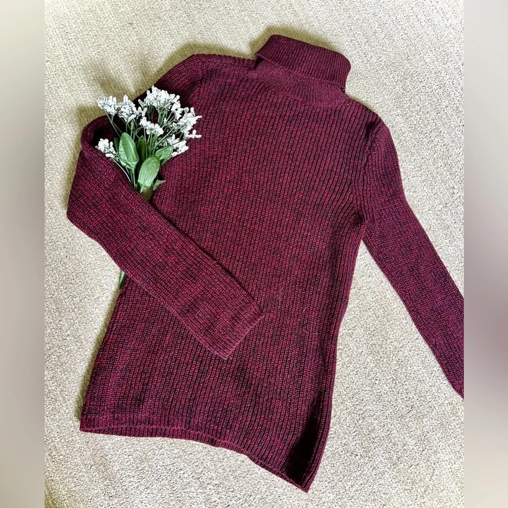 Chaps Classic Knit Turtleneck Sweater - Medium